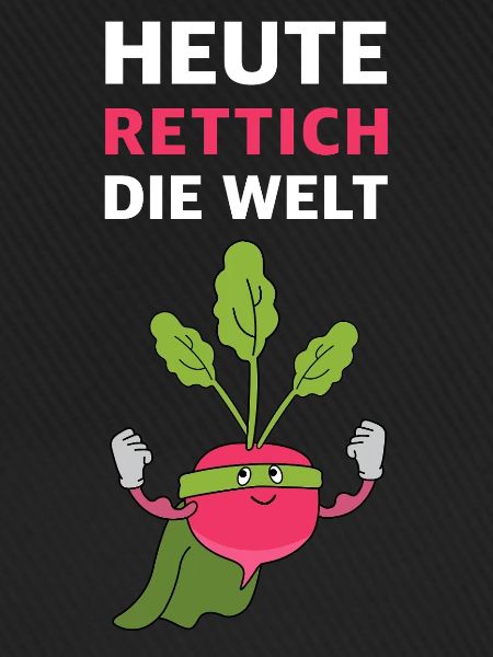 Rettich-Superheld gegen Chaos