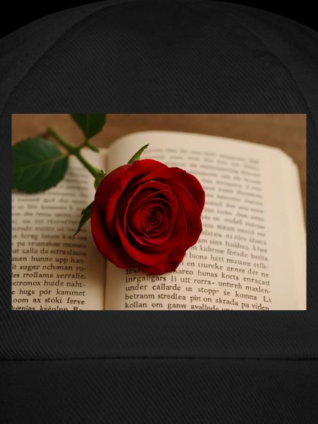 Buch und Rose
