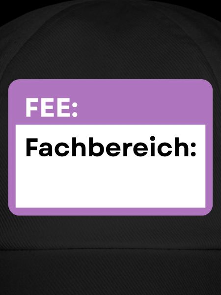 Fachbereich Schild Lila