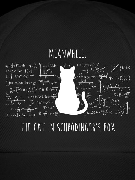 Schrödingers Katze – Physik & Wissenschaft Design