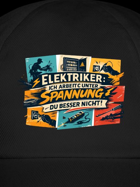 Elektriker unter Spannung Comic