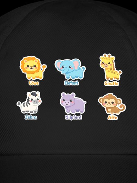 Kuschelige Tierfreunde Sticker