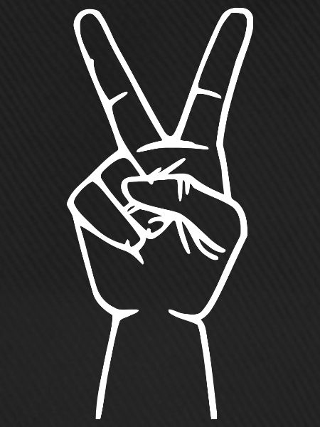 Peacezeichen peace