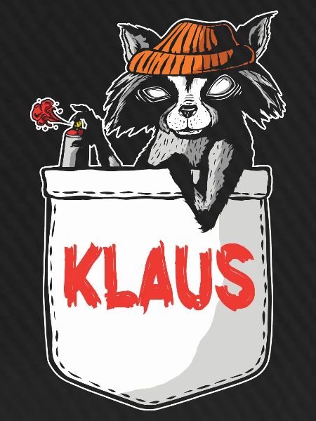 Waschbär Klaus