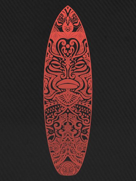 Maori Surf (rote Version)