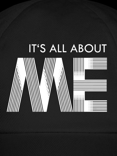 its all about me - white