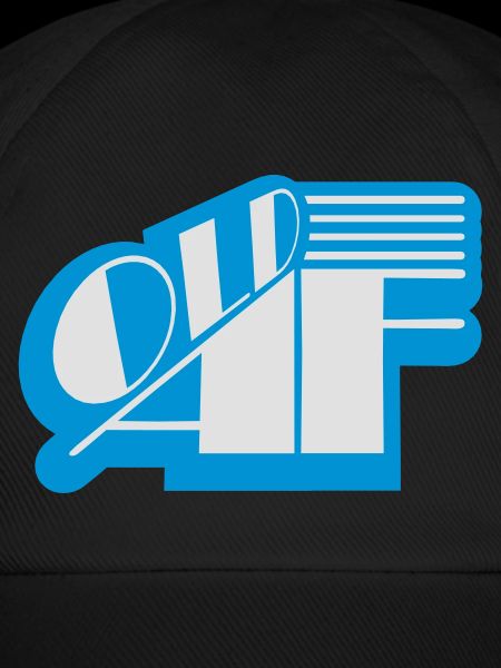 old AF Text Logo