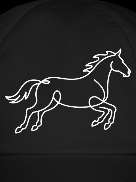 Linienpferd im Galopp