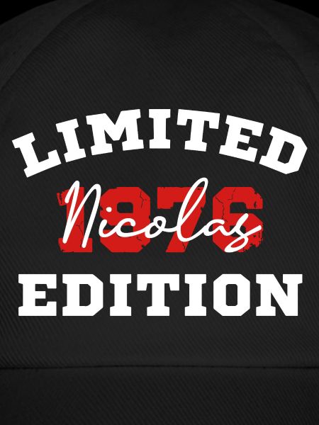 Limitierte Auflage Nicolas