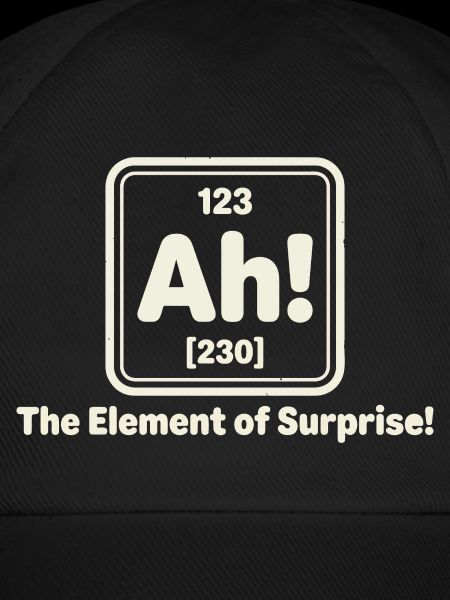 Ah! Element des Überraschens
