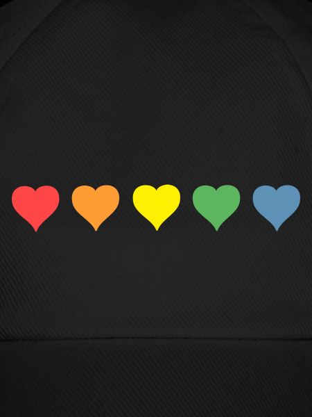 Regenbogen Herzen
