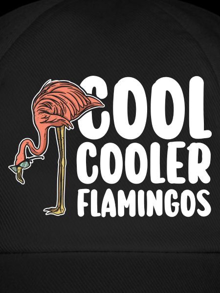 Cool Cooler Flamingos