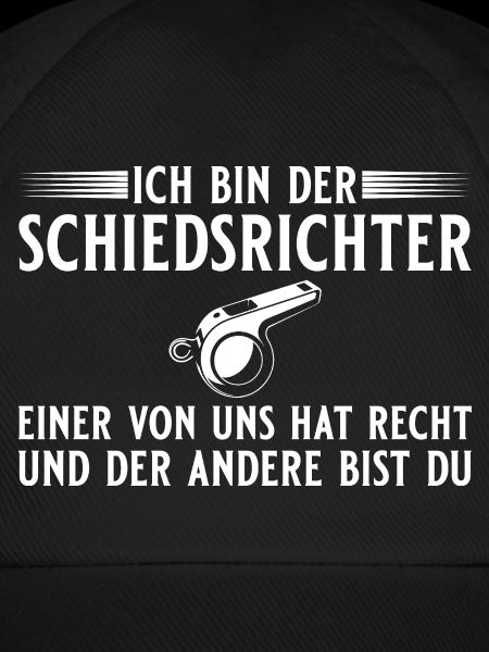 Schiedsrichter Einer hat recht - Schiri