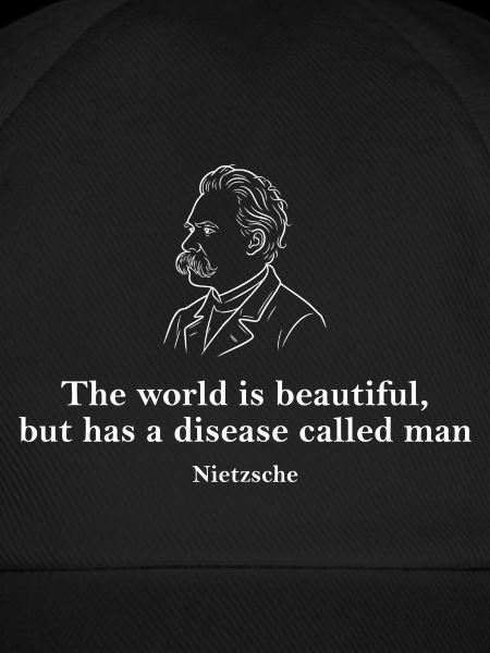 Nietzsche-Porträt-Zitat-Tee
