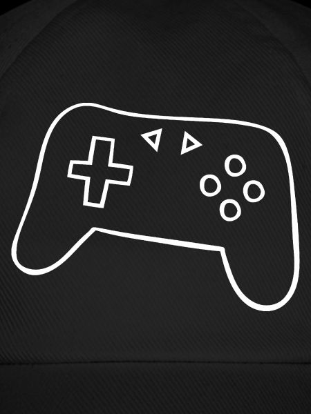 Retro-Controller Silhouette