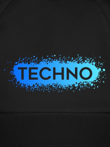 Techno Techno Blue Splat