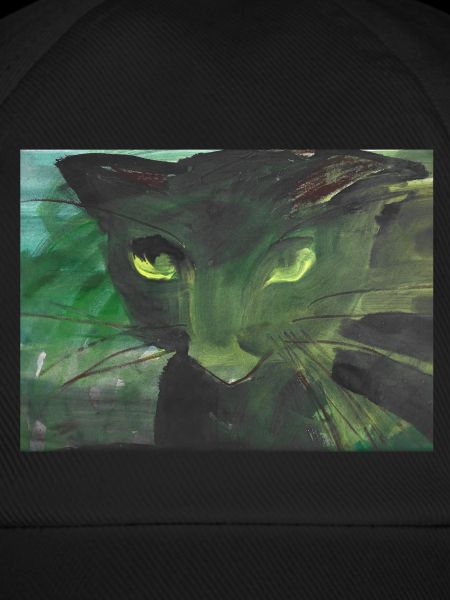 schwarze Katze