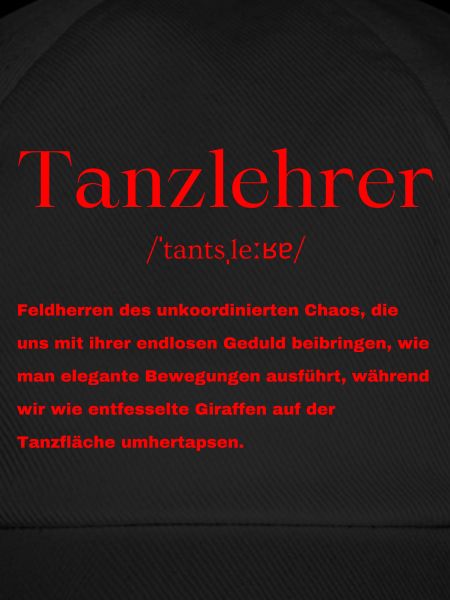 Tanzlehrer Definition