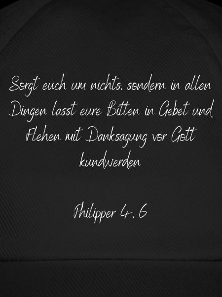 Bibelvers - Philipper 4,6