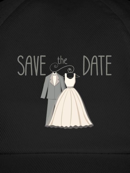Hochzeit Save The Date Illustration