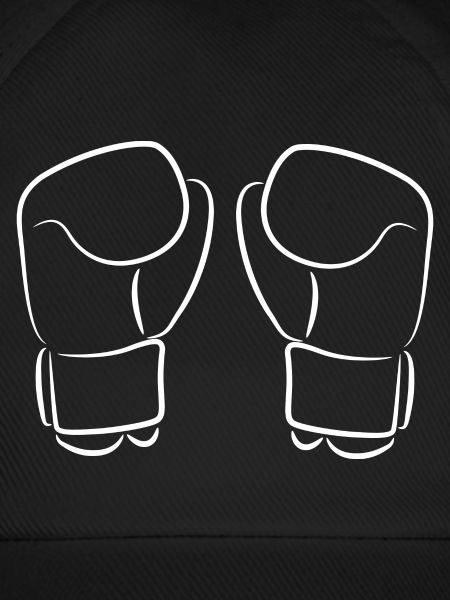 Kickbox Handschuhe Skizze