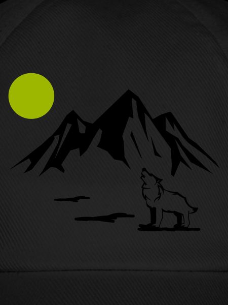 wolf vollmond