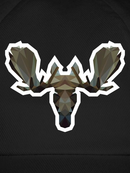 Niedriger Poly Moosehead