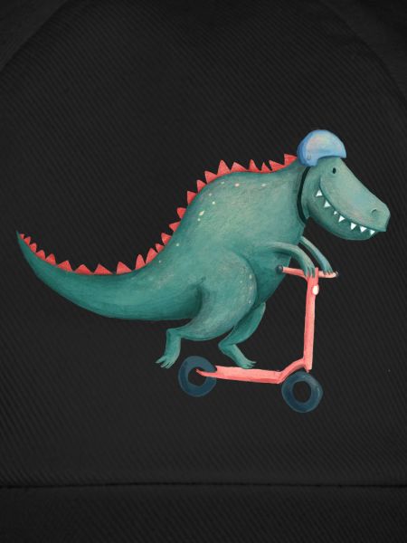 T-Rex fährt E-scooter