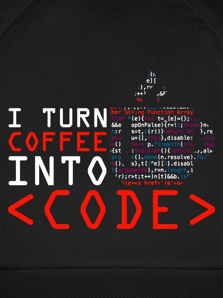 Aus Kaffee Code generieren Programmierer