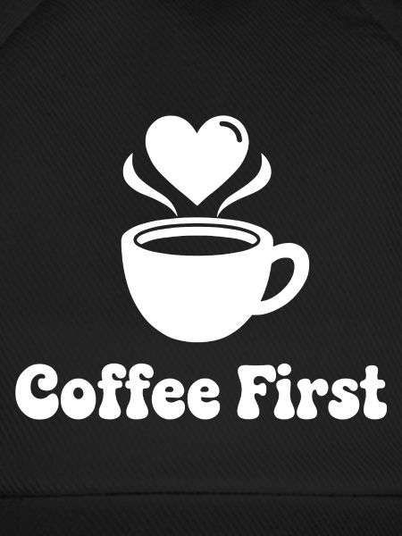 Kaffee First Herzdesign