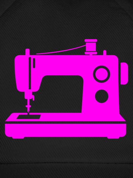 Pinke Nähmaschine