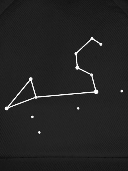 Löwe-Tierkreis-Sternbild-Linienkunst