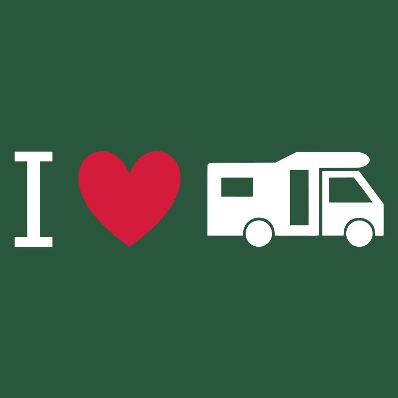 ★ Designfarben änderbar ★ Ich liebe Wohnmobile