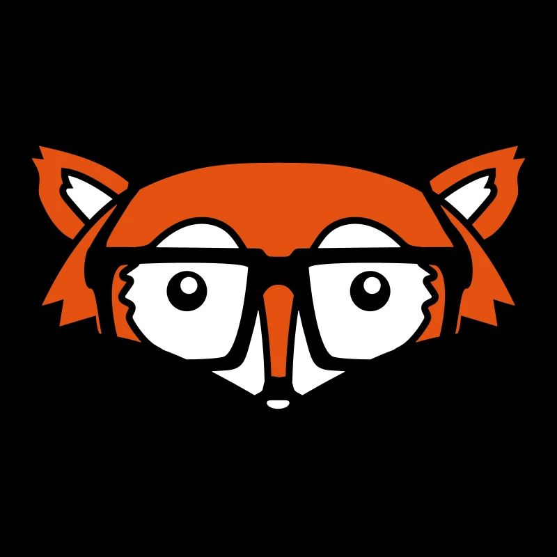 Geek fox head