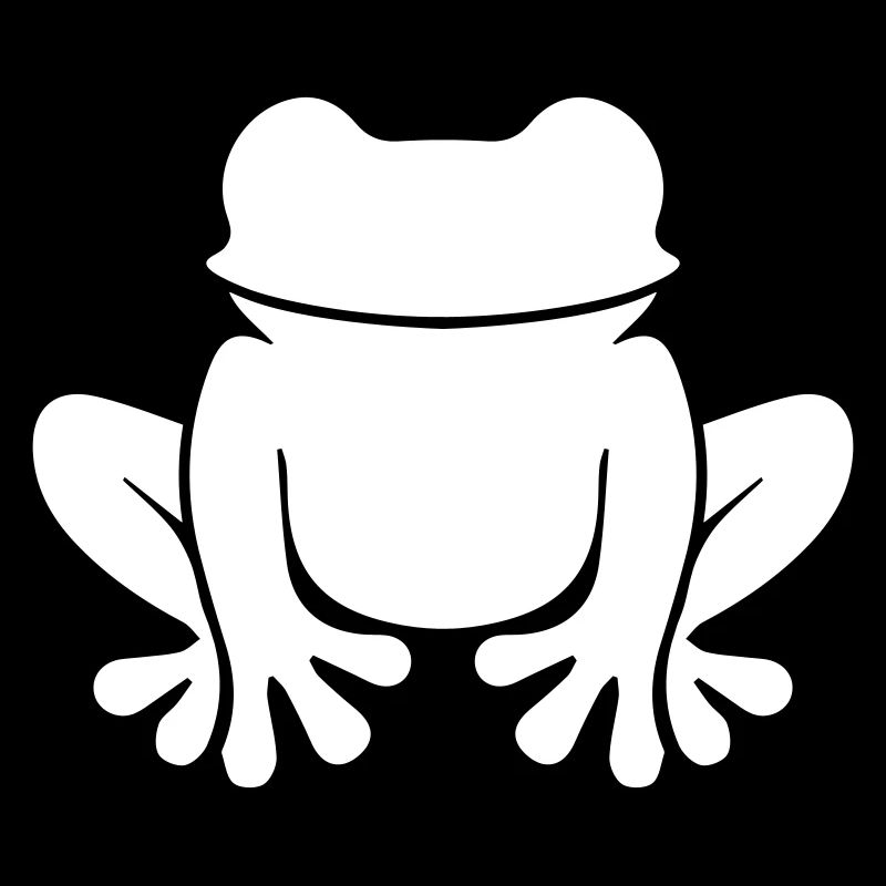 Frosch Silhouette
