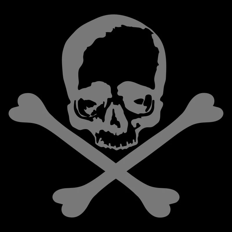 Totenkopf / Knochen / Skull / Bones