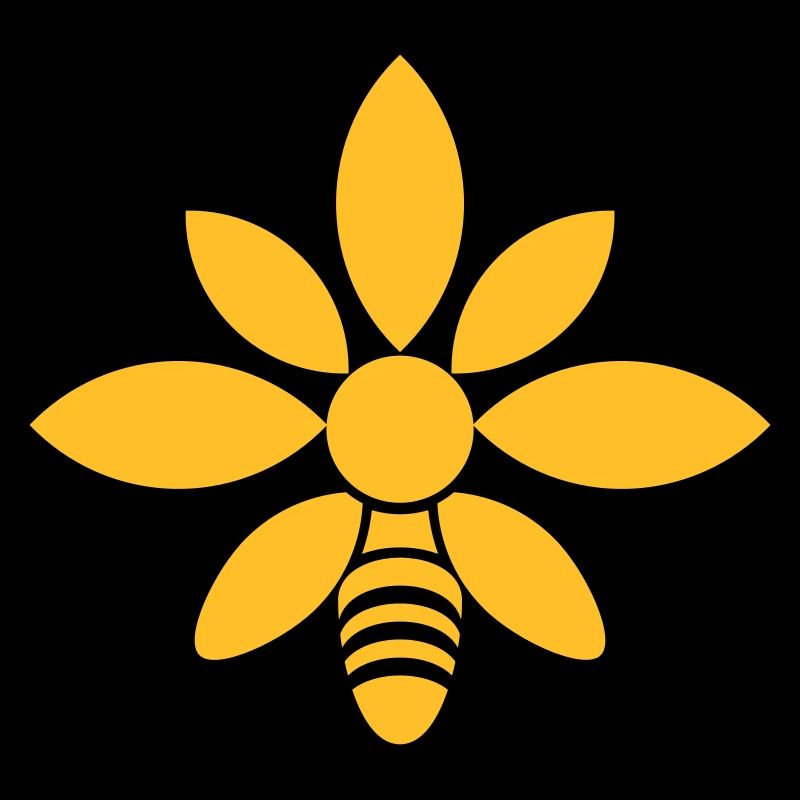 biene blume