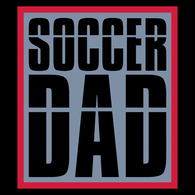 Cool Soccer Dad Logo