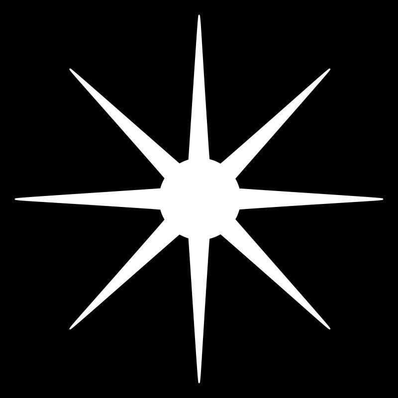 Glitzer Stern