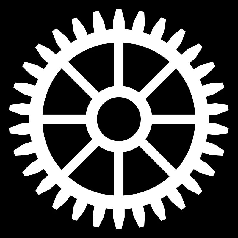 Gear vector design template - COLOR CHANGEABLE