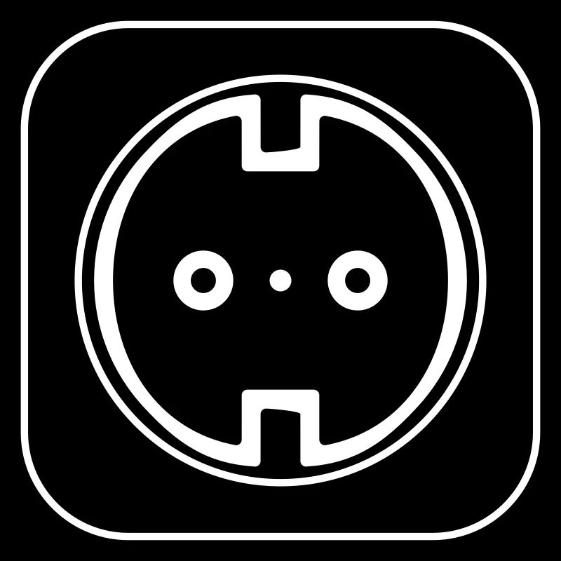 Steckdose Icon Elektriker