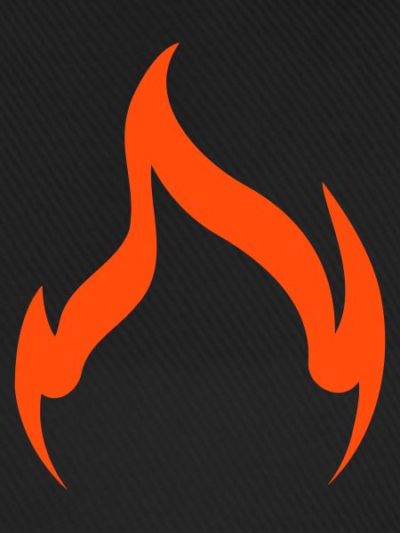 Fire Flame Outline Simple