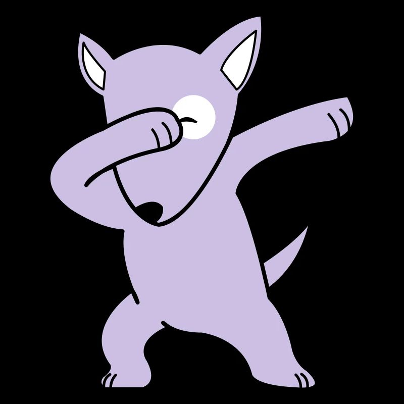 dog dabbing 02