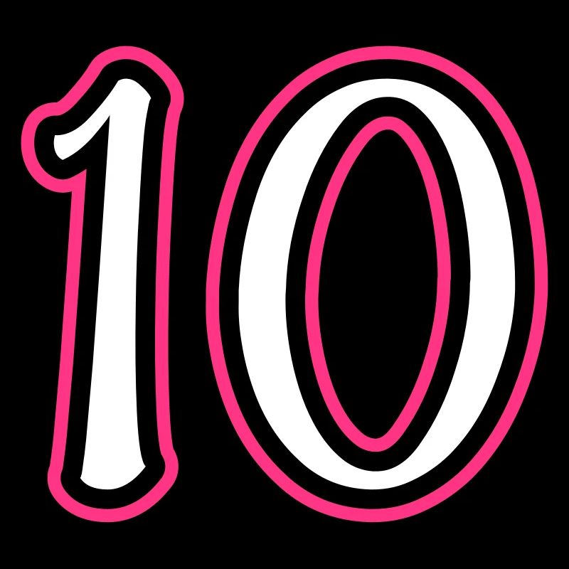 10 Zahl nummer