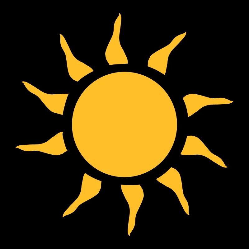 Beautiful Radiant Sun