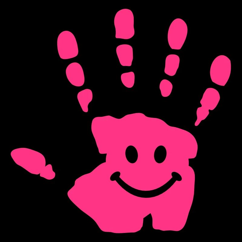 hand Lächeln