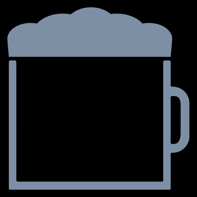 Text frame beer glass jug