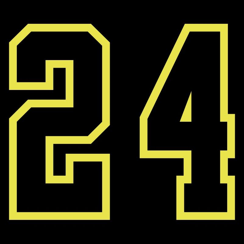 Maillot à 24 numéros