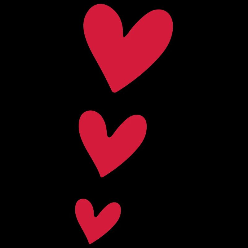 3 hearts Three hearts decoration decor