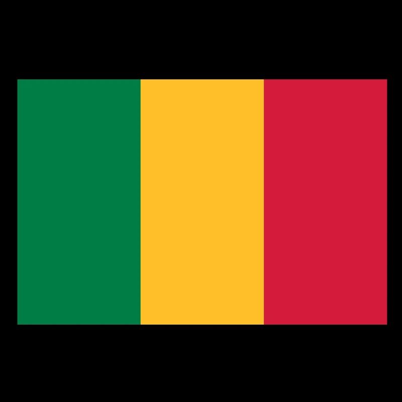 drapeau mali - mali flag